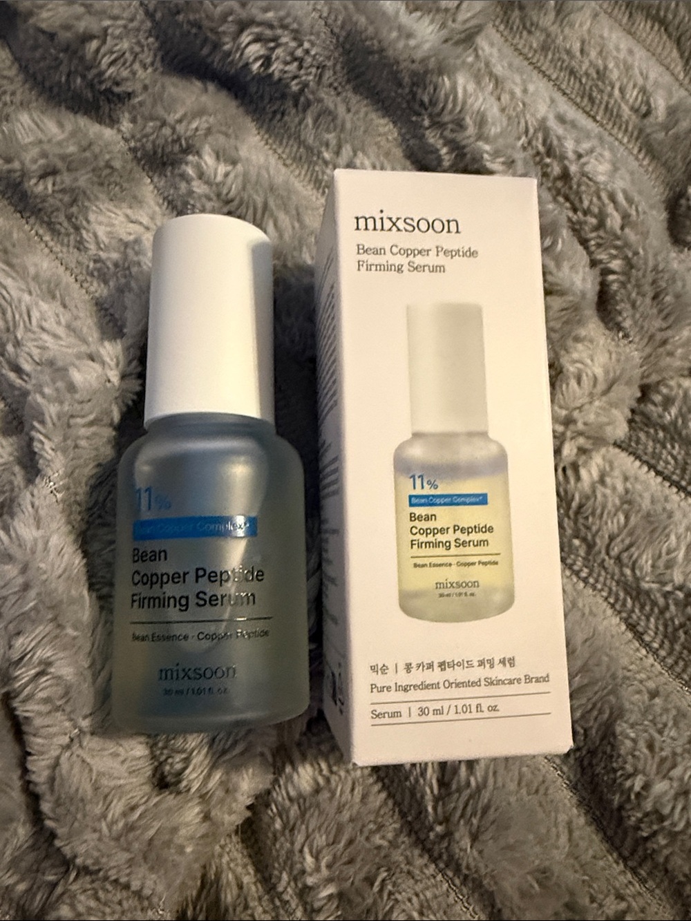 mixsoon Bean Copper Peptide Firming Serum - Blue